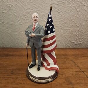 Franklin D. Roosevelt Hamilton Collection Presidential Legacy Collection 5" COA